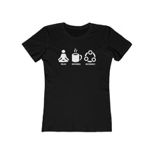 Load image into Gallery viewer, Relax Recharge Reconnect (coffee) - Women's T-shirt