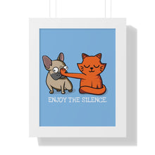 Load image into Gallery viewer, Enjoy The Silence - Framed Poster