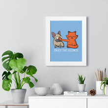 Load image into Gallery viewer, Enjoy The Silence - Framed Poster