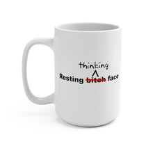Load image into Gallery viewer, Resting Thinking Face - 15oz mug
