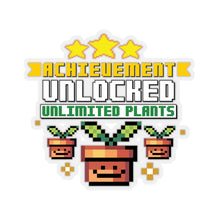 Load image into Gallery viewer, Achievement Unlocked: Unlimited Plants - Sticker