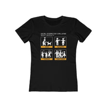 Load image into Gallery viewer, Social Interaction Difficulty Level - Women's T-shirt