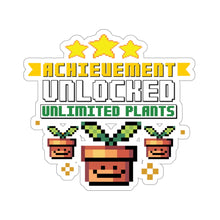 Load image into Gallery viewer, Achievement Unlocked: Unlimited Plants - Sticker