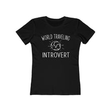 Load image into Gallery viewer, World Traveling Introvert - Women's T-shirt