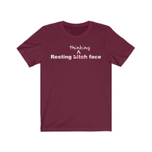 Load image into Gallery viewer, Resting Thinking Face - Unisex T-shirt