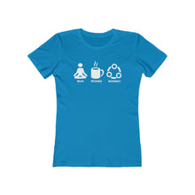 Load image into Gallery viewer, Relax Recharge Reconnect (coffee) - Women's T-shirt