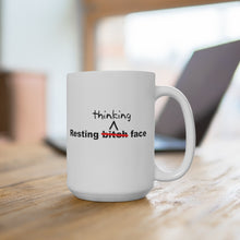 Load image into Gallery viewer, Resting Thinking Face - 15oz mug