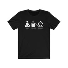 Load image into Gallery viewer, Relax Recharge Reconnect (coffee) - Unisex T-shirt