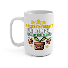 Load image into Gallery viewer, Achievement Unlocked: Unlimited Plants - 15oz mug