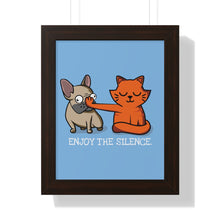 Load image into Gallery viewer, Enjoy The Silence - Framed Poster