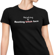 Load image into Gallery viewer, Resting Thinking Face - Women's T-shirt