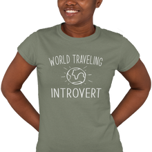 Load image into Gallery viewer, World Traveling Introvert - Women's T-shirt