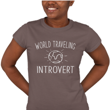 Load image into Gallery viewer, World Traveling Introvert - Women's Tee