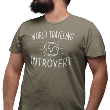Load image into Gallery viewer, World Traveling Introvert - Unisex Tee