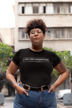 Load image into Gallery viewer, Long Conversations with No Words - Women's Tee