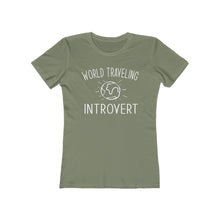 Load image into Gallery viewer, World Traveling Introvert - Women&#39;s T-shirt
