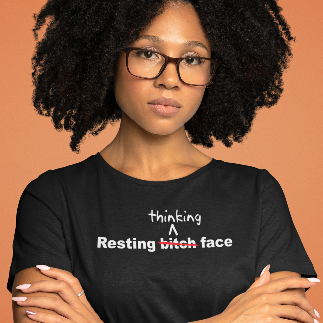 Resting Thinking Face - Unisex T-shirt