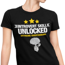 Load image into Gallery viewer, Introvert Skill: Extreme Overthinking - Women&#39;s Tee
