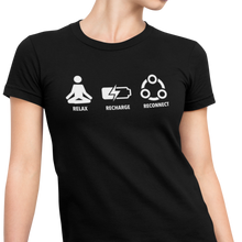 Load image into Gallery viewer, Relax Recharge Reconnect - Women&#39;s Tee
