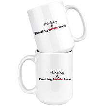 Load image into Gallery viewer, Resting Thinking Face - 15oz Mug
